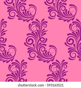 Endless abstract pattern. Background texture.  Vector illustration.