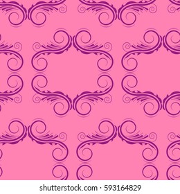 Endless abstract pattern. Background texture.  Vector illustration.