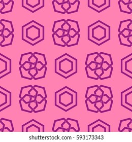 Endless abstract pattern. Background texture.  Vector illustration.