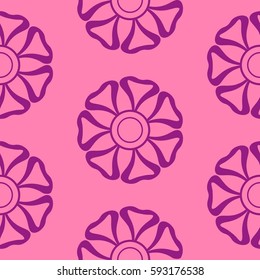 Endless abstract pattern. Background texture.  Vector illustration.