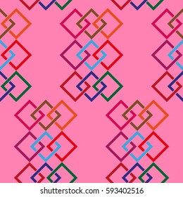 Endless abstract pattern. Background texture.  Vector illustration.