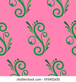 Endless abstract pattern. Background texture.  Vector illustration.