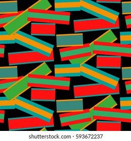 Endless abstract pattern. Background texture.  Vector illustration.