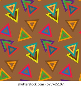 Endless abstract pattern. Background texture.  Vector illustration.