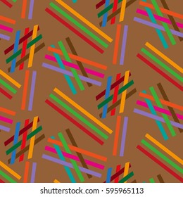 Endless abstract pattern. Background texture.  Vector illustration.