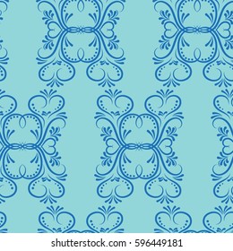 Endless abstract pattern. Background texture.  Vector illustration.