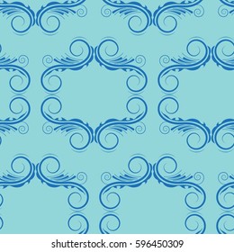 Endless abstract pattern. Background texture.  Vector illustration.