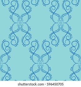 Endless abstract pattern. Background texture.  Vector illustration.