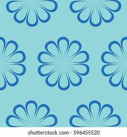 Endless abstract pattern. Background texture.  Vector illustration.