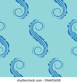 Endless abstract pattern. Background texture.  Vector illustration.