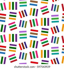 Endless abstract pattern. Background texture.  Vector illustration.