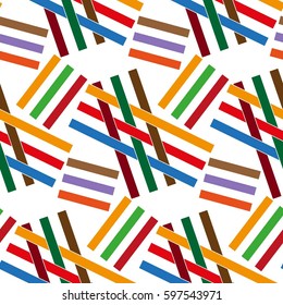 Endless abstract pattern. Background texture.  Vector illustration.