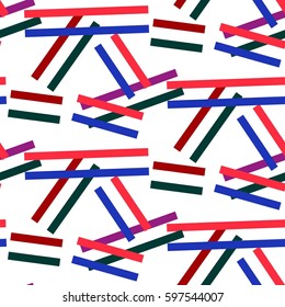 Endless abstract pattern. Background texture.  Vector illustration.