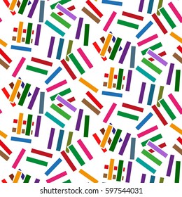 Endless abstract pattern. Background texture.  Vector illustration.