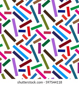 Endless abstract pattern. Background texture.  Vector illustration.