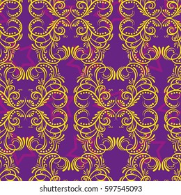 Endless abstract pattern. Background texture.  Vector illustration.