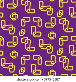 Endless abstract pattern. Background texture.  Vector illustration.