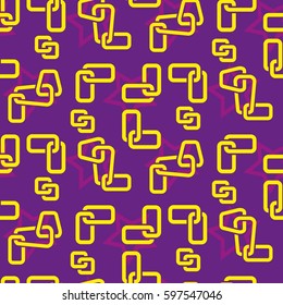 Endless abstract pattern. Background texture.  Vector illustration.
