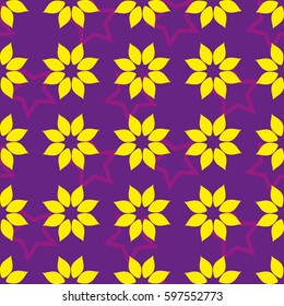 Endless abstract pattern. Background texture.  Vector illustration.