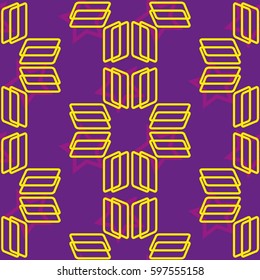 Endless abstract pattern. Background texture.  Vector illustration.