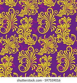 Endless abstract pattern. Background texture.  Vector illustration.