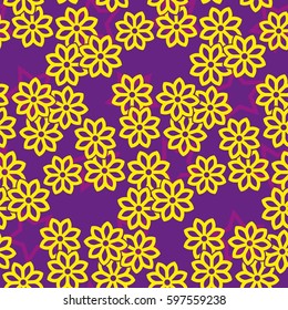 Endless abstract pattern. Background texture.  Vector illustration.