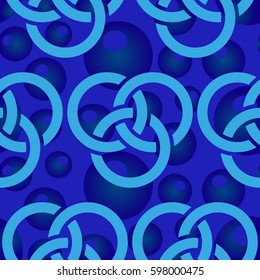 Endless abstract pattern. Background texture.  Vector illustration.