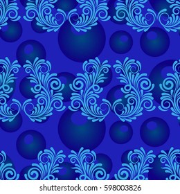Endless abstract pattern. Background texture.  Vector illustration.