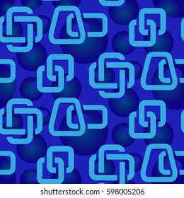Endless abstract pattern. Background texture.  Vector illustration.