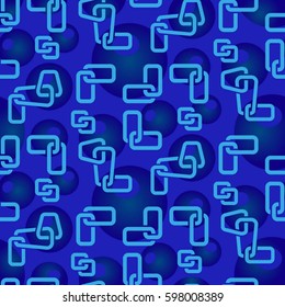 Endless abstract pattern. Background texture.  Vector illustration.