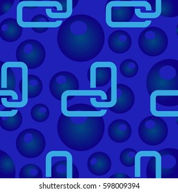 Endless abstract pattern. Background texture.  Vector illustration.