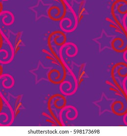 Endless abstract pattern. Background texture.  Vector illustration.