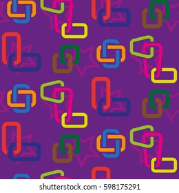 Endless abstract pattern. Background texture.  Vector illustration.
