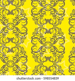 Endless abstract pattern. Background texture.  Vector illustration.