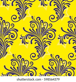 Endless abstract pattern. Background texture.  Vector illustration.