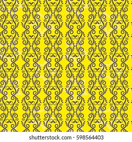 Endless abstract pattern. Background texture.  Vector illustration.