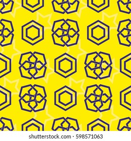 Endless abstract pattern. Background texture.  Vector illustration.
