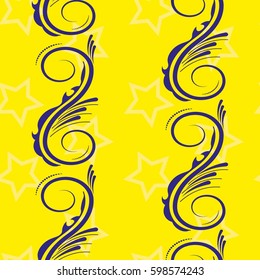 Endless abstract pattern. Background texture.  Vector illustration.