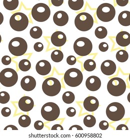 Endless abstract pattern. Background texture.  Vector illustration.