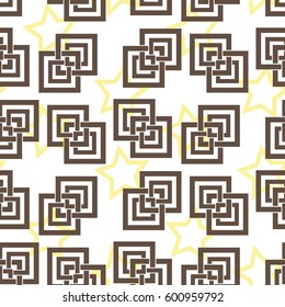 Endless abstract pattern. Background texture.  Vector illustration.