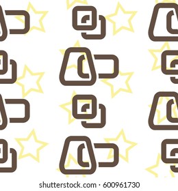 Endless abstract pattern. Background texture.  Vector illustration.