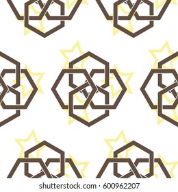 Endless abstract pattern. Background texture.  Vector illustration.