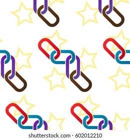Endless abstract pattern. Background texture.  Vector illustration.