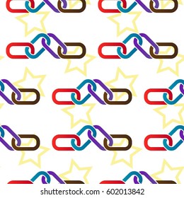 Endless abstract pattern. Background texture.  Vector illustration.