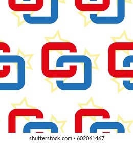 Endless abstract pattern. Background texture.  Vector illustration.