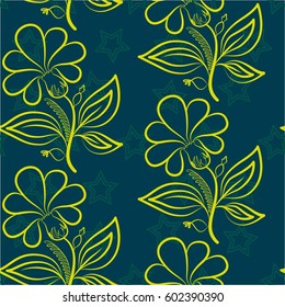 Endless abstract pattern. Background texture.  Vector illustration.