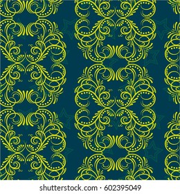 Endless abstract pattern. Background texture.  Vector illustration.