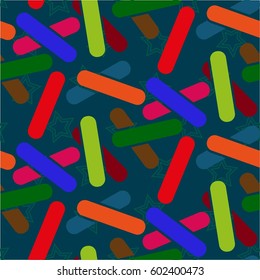 Endless abstract pattern. Background texture.  Vector illustration.