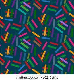 Endless abstract pattern. Background texture.  Vector illustration.