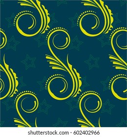 Endless abstract pattern. Background texture.  Vector illustration.